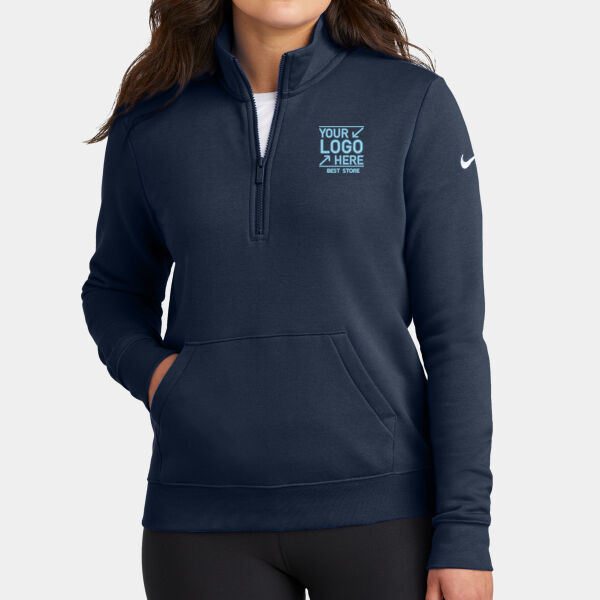 Ladies NIKE 1/2 Zip Pullover Thumbnail